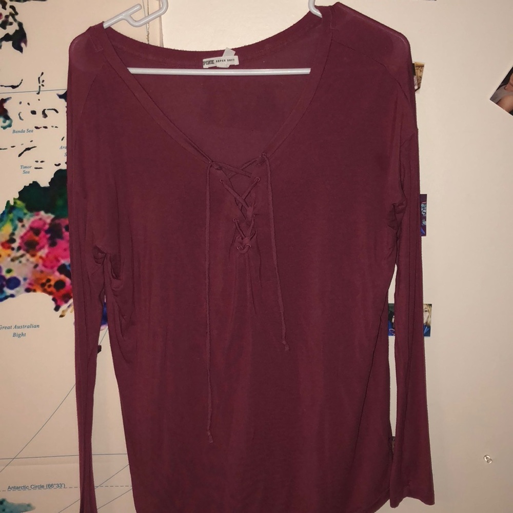 PINK victoria’s secret long sleeve shirt